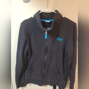 Fila Sports Full Zip Long Sleeve Jacket Size L